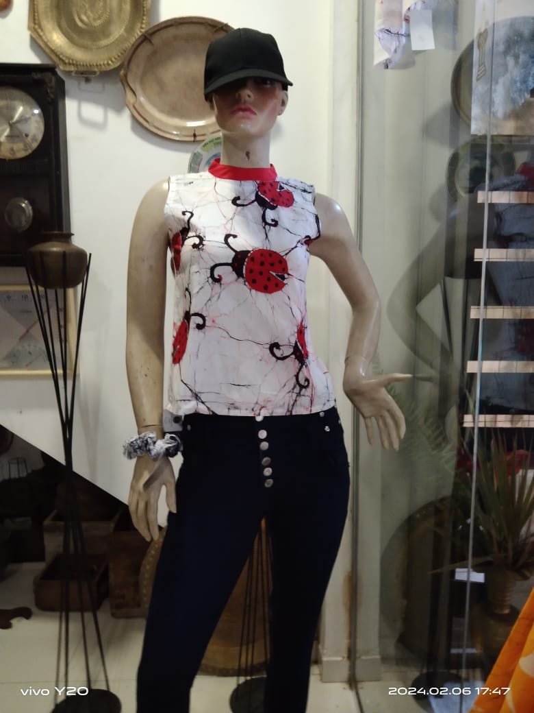 blouses women batik - Image 4