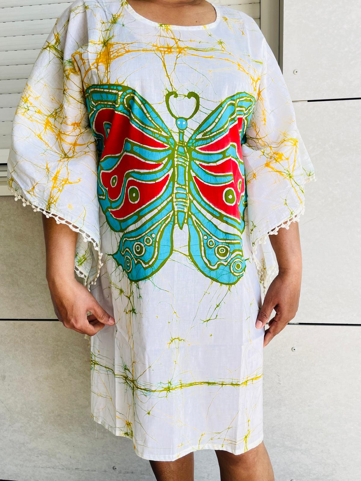 poncho blouse batiks - Image 2