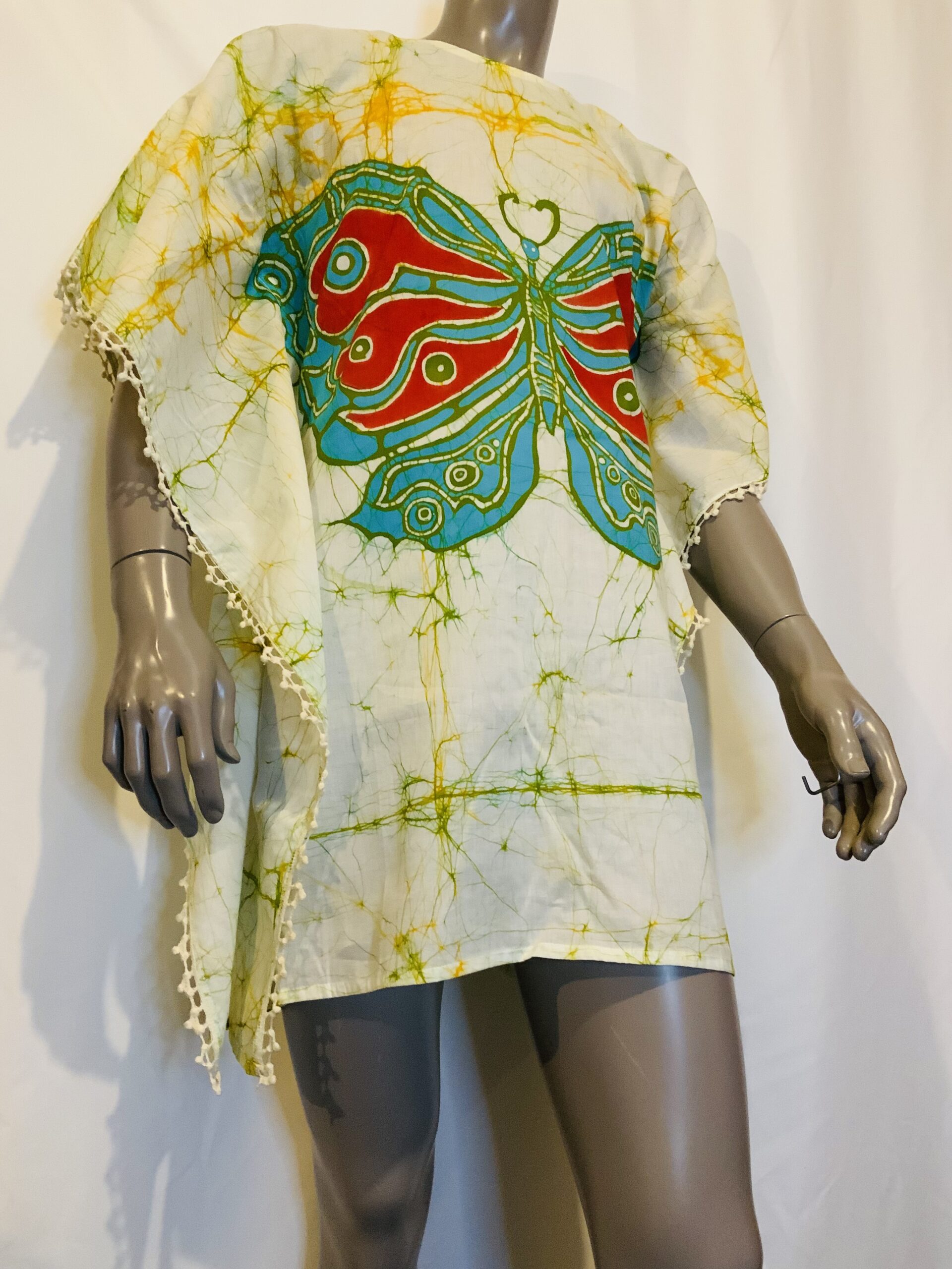 poncho blouse batiks