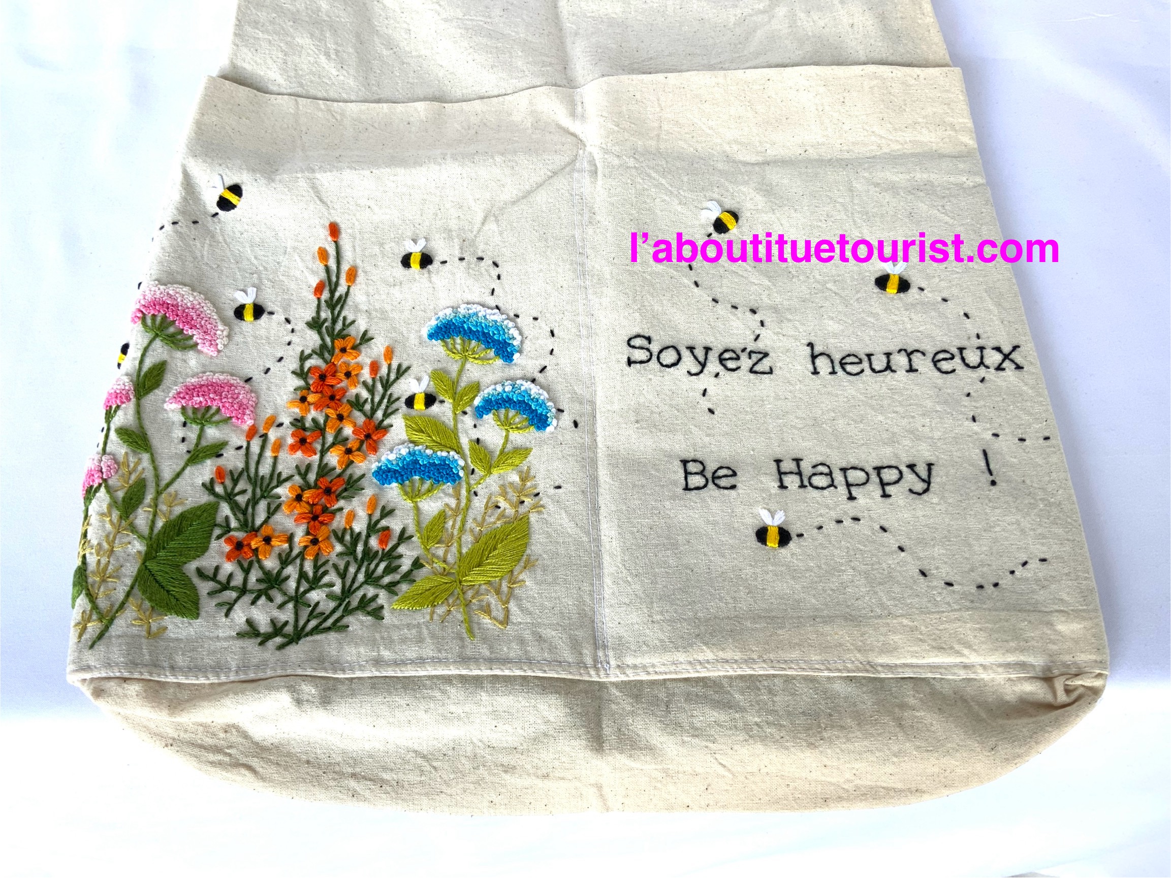 bags ladies embroidered paris - Image 4