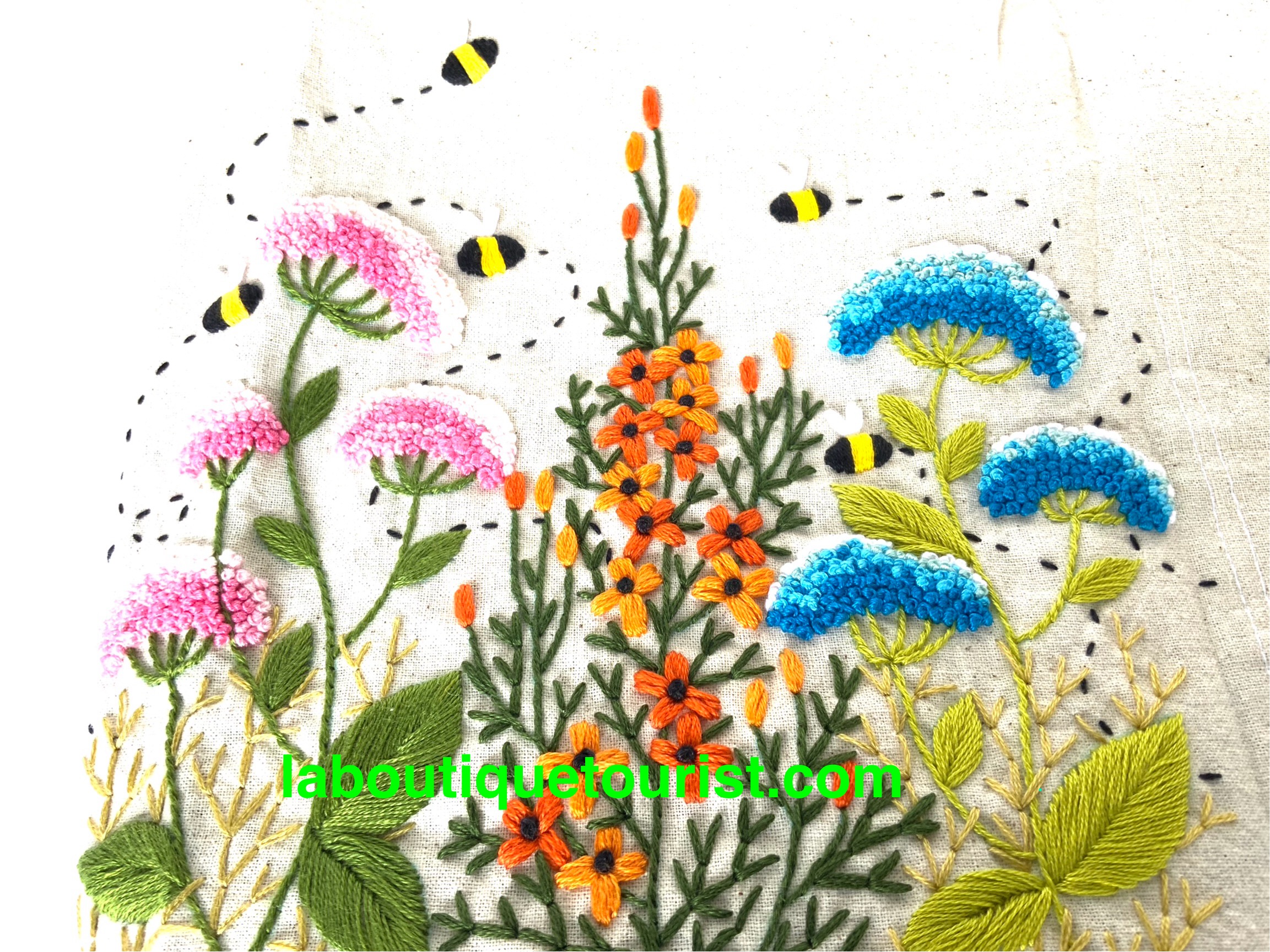 bags ladies embroidered paris - Image 6