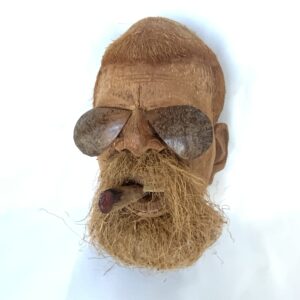 coconut husk mask