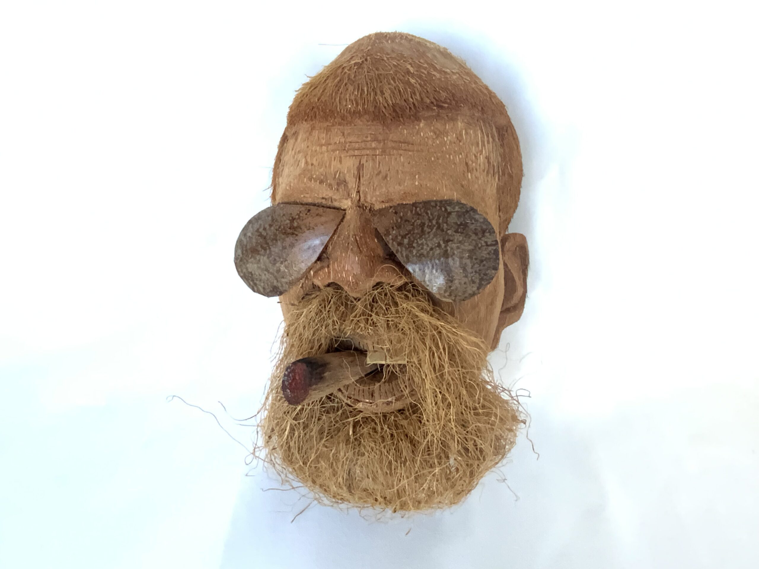 coconut shell human face mask - Image 2