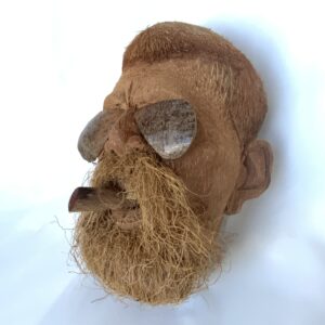 coconut husk mask