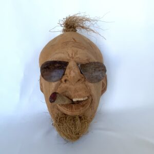 coconut husk mask