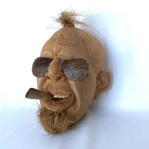 coconut husk mask