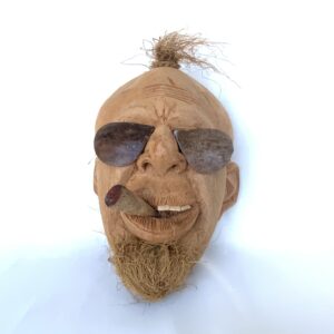 coconut husk mask