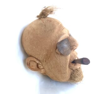 coconut husk mask