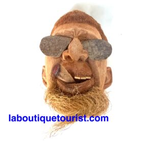 coconut husk mask