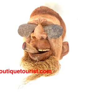 Coconut husk mask