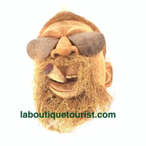 Coconut husk mask