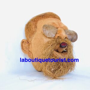 coconut husk mask