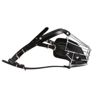 benepaw anti bite large dog muzzle wire basket metal mask adjustable leather straps pet mouth cover german shepherd pitbull