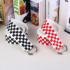 casual men women waistband black white plaid belt canvas checkerboard belts cummerbunds canvas waist belts casual checkered