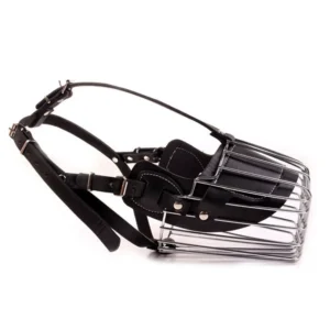 adjustable dog muzzle leather pet mouth basket mask no bark anti biting cage flexible straps anti backing small big dog muzzles