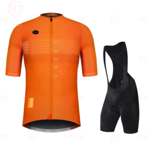 cycling jersey with quick drying set, bike uniform, racing sport, mtb bicycle jerseys, spain summer clothing, new team, 2025