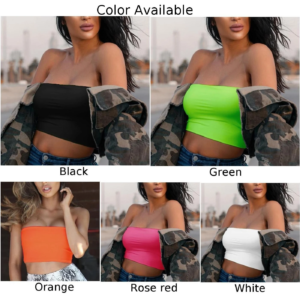 lingerie vest women's bras summer stretch wrap bandeau basic breathable comfortable commuter sexy solid color