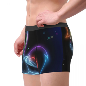 men's rainbow dash mlp underwear cartoon novelty boxer briefs shorts panties male breathable underpants s xxl