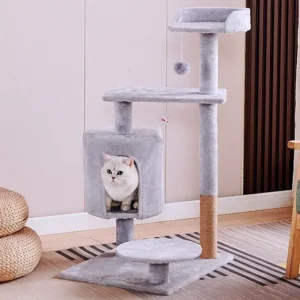 cat climbing frame cat tree house sisal scratching post for cats scratcher kitten training cats scratch tree toys pet supplies