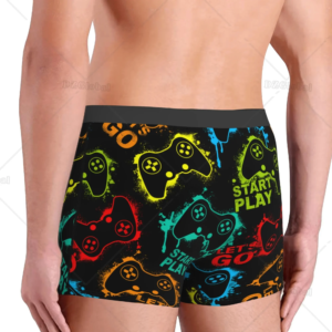 mens underwear boxer briefs funny video game gamer gift graphic novelty underwear breathable boxers trunks for boys s m l xl xxl