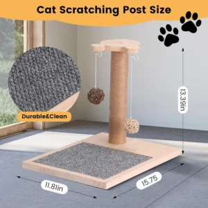 2025 stylish classic cat furniture scratcher tree comfort and entertainment combined eco friendly wood material