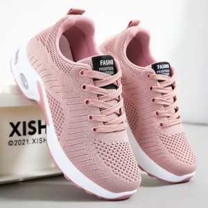 spring 2025 women's large size running shoes casual air cushion sports sneakers comfortable breathable fitness footwear