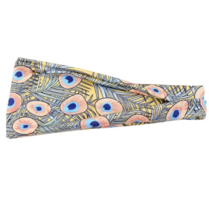 european and american printed hair band temperament head wide side wash hair accessories women's headscarf sports bandage