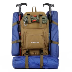 mountaineering bag large capacity professional climbing hiking backpack 50l waterproof outdoor sports backpack for men