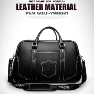 pgm multi function 20 35l large capacity golf clothing bag men portable durable built in shoe bag leather leisure sports bag 골프백