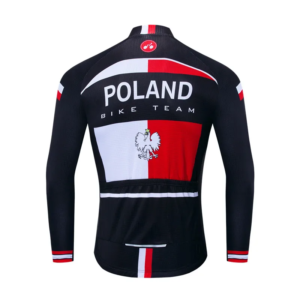 poland cycling jersey men long sleeve autumn bike shirt for cycling clothing tops anti uv road biking jersey road bicycle jacket