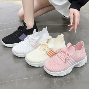fashion sport shoes for women casual breathable running platform sneakers woman pink vulcanize mesh shoes chunky sneakers