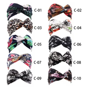 criss cross headwear sports turban elastic women headbands hair bands head wrap hair accessories