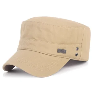 breathable simple flat top hat solid fishing cap adjustable baseball cap visor hat grandpa hat sunshade hat unisex sunscrean