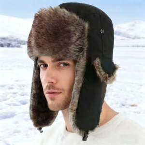 men's winter hats warm trapper aviator trooper earflap hat russian hunting skiing hat windproof cold bomber cap pullover hats