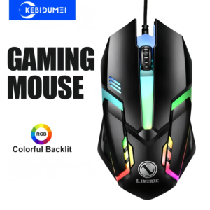 usb wired mouse rgb colorful mosue e sports gaming mouse wired office mouse mice for pc desktop laptop computer windows ios