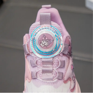 hello kitty kuromi children sanrio mesh sneakers kawaii cartoon spring and autumn new anime running shoes soft sole daddy shoes