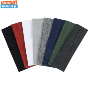 striped elastic yoga headband women sports headband men fitness running sweatband hairband headwear headscarf yoga accessories