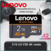 lenovo 2tb 1tb micro tf sd card class 10 sd card 256gb memory card 128gb 512gb tf card free for shipping cameras /tablet/drone
