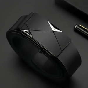 for daily life, leisure, party, festival, work, and business automatic buckle stylish men's pu leather belt fashion belts