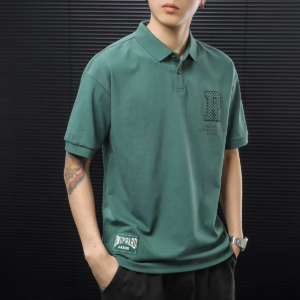 high quality polo shirt men japan fashion clothes white short sleeve casual fit slim man embroid polo shirt button collar tops