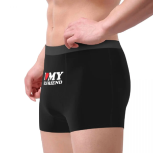 i love my girlfriend men underwear boxer briefs shorts panties humor soft underpants for male