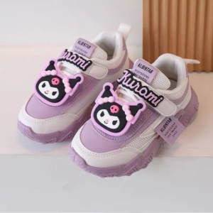 anime cartoon children's sneakers kuromi autumn and winter new kawaii dad shoes sanrio breathable comfortable and fashionable