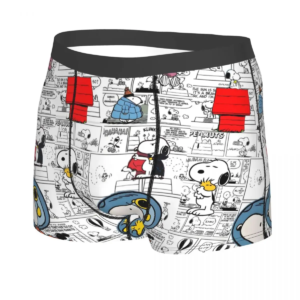 custom cute cartoon s snoopys boxer shorts for homme 3d printed underwear panties briefs soft underpants