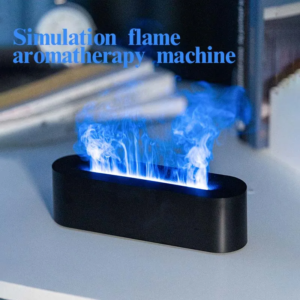 home deco humidifier 7 color flame aroma ddiffuser portable 3d fire flame volcano aromatherapy essential oil diffuser for home