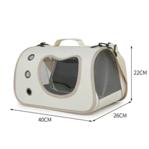 portable foldable breathable pet carrier bag lightweight for small dogs cats outdoor cat kitten shoulder carrying bag.