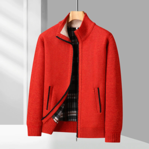 men's knitted cardigan jacket autumn winter plush sweater men's clothes high quality jerseys warm casual jackets sweaters coat