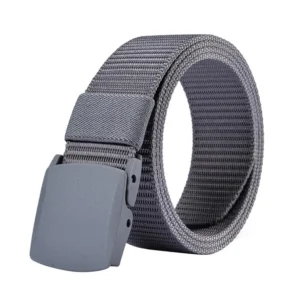 nylon waist belt for men adjustable square buckle lightweight outdoor sports men waist belt 125cm
