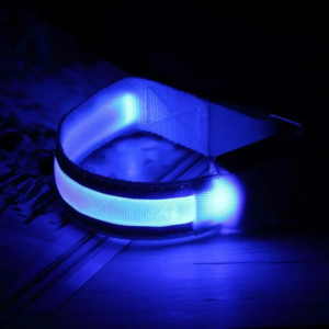 led armband sports armband glowing flashing belt night sporting fitness running cycling flashing reflective glow wristband