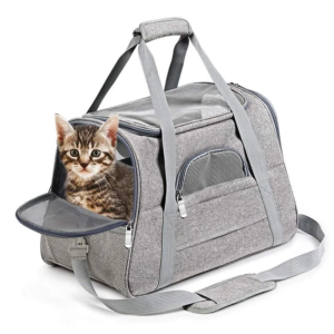 dog carrier bag soft side backpack cat pet carriers dog travel bags with soft plush pad foldable cats dog handbag travel cat bag