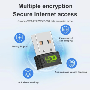 150mbps wireless network card usb wifi 4 adapter mini usb dongle 2.4g signal reception free drive for pc laptop macbook windows